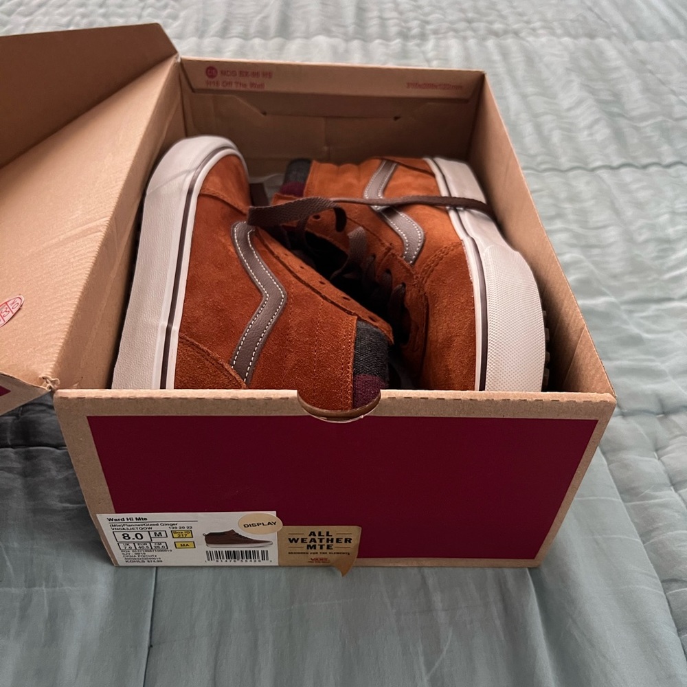 Vans Ward Hi MTE Flannel/Glazed Ginger